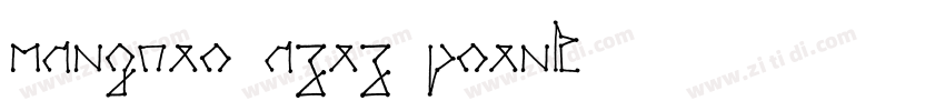 Mangrio Aziz_Point 字体转换
